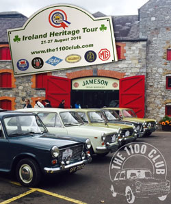BMC 1100 Club Group Photo, Ireland Heritage Tour 2016