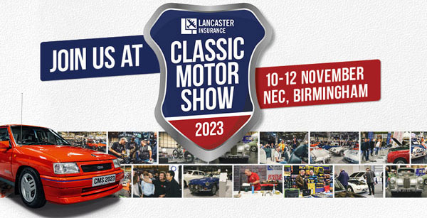 The 1100 Club will be at the Motorshow on stand 3-480