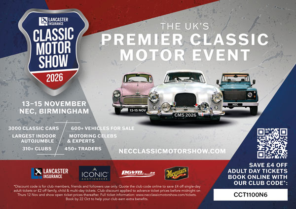 NEC Classic Motorshow 2026